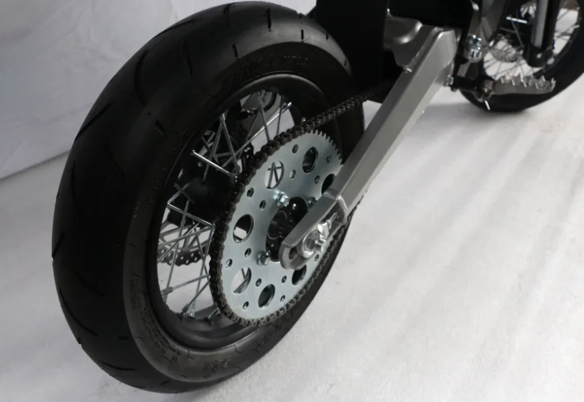 ETM RTR 12in Supermoto Wheel Set