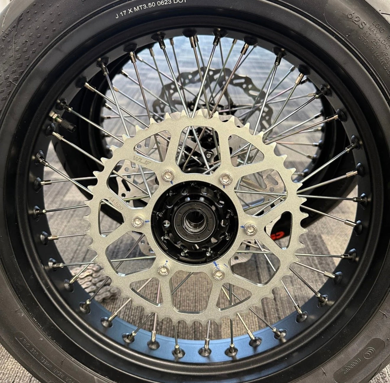 Ultra Bee Supermoto wheel Set