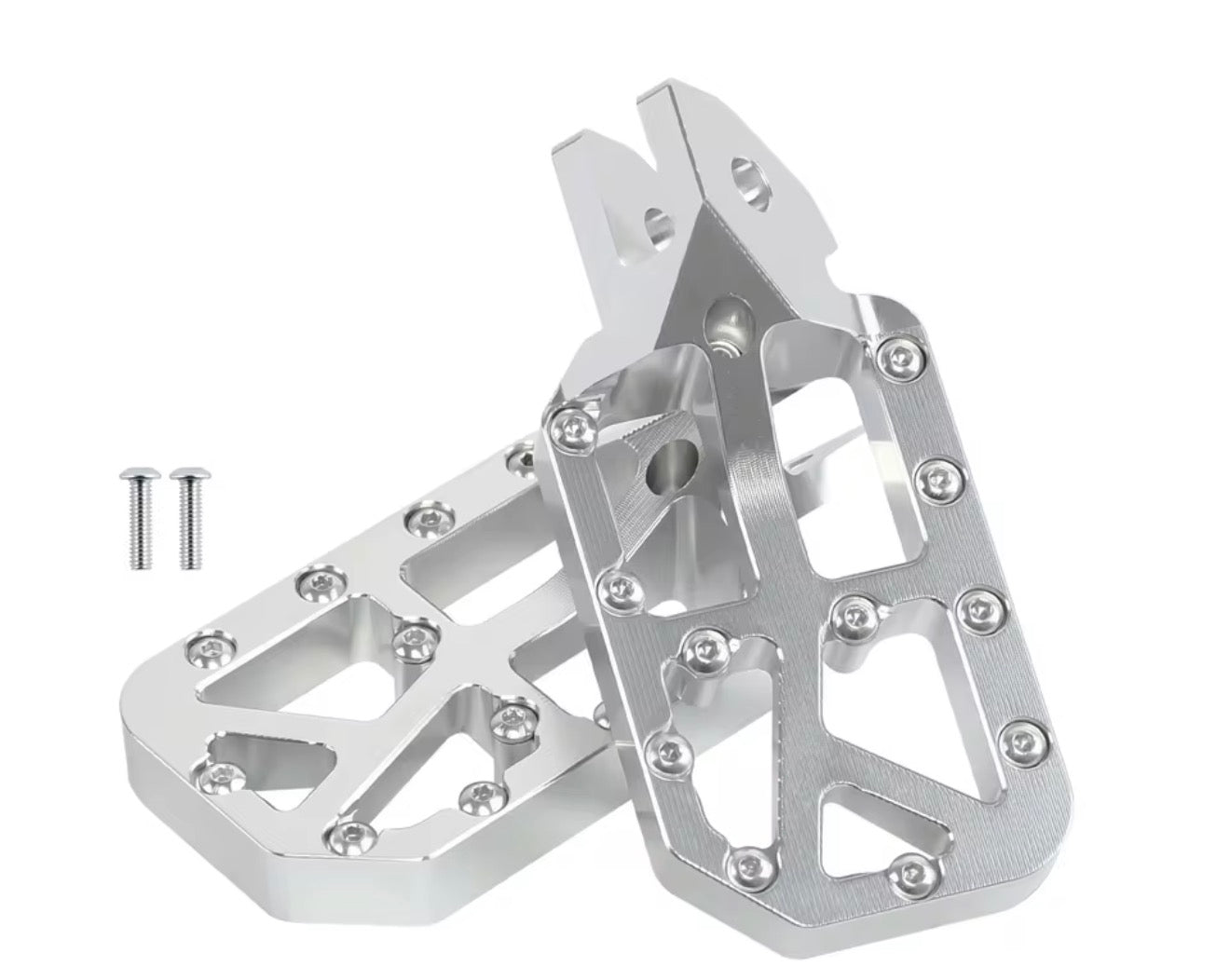 Silver E-moto Pegs