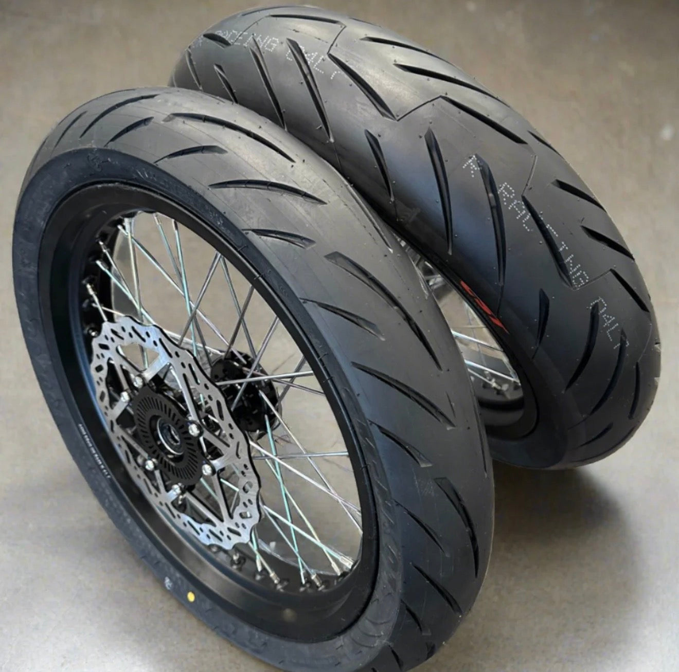 Ultra Bee Supermoto wheel Set